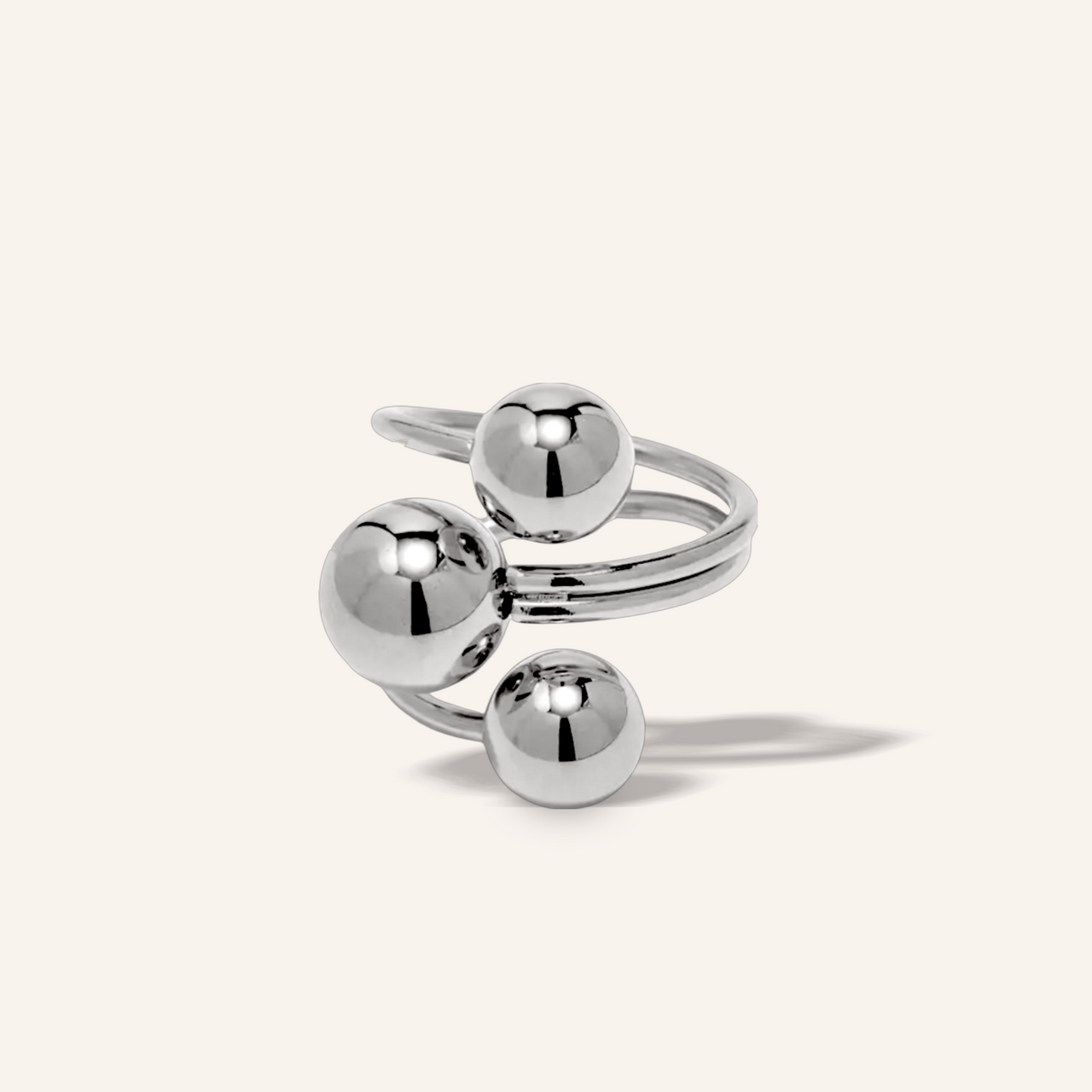 Ashley silver ring 💧