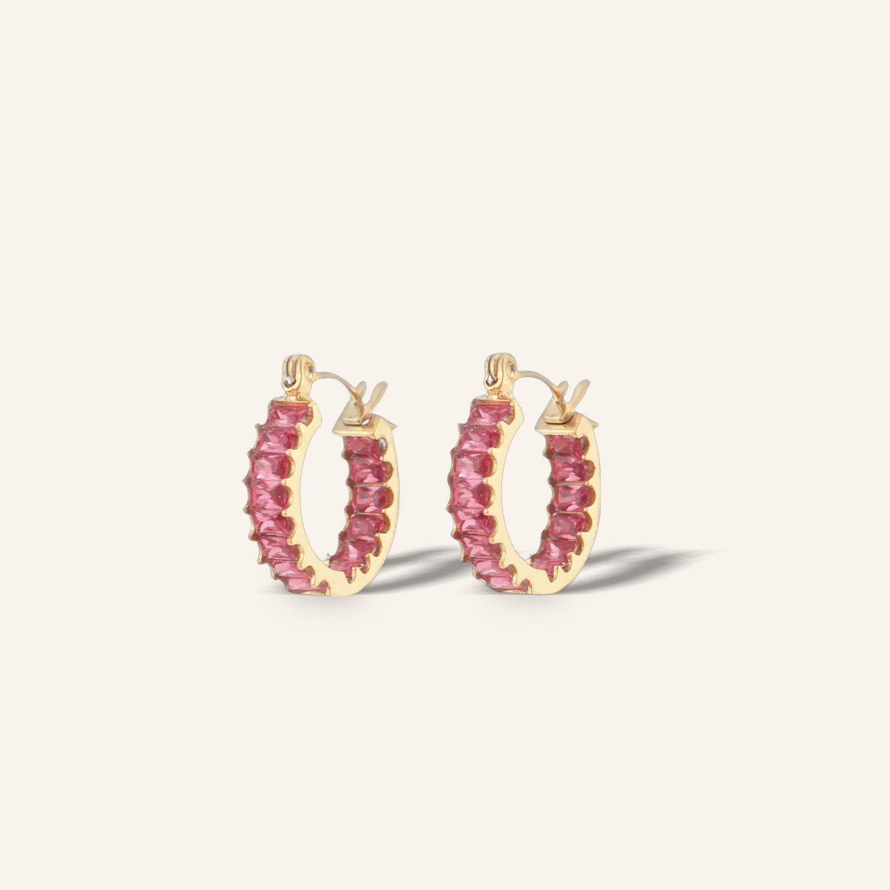 Frida pink hoops 💧
