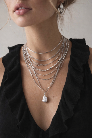 Silver Necklaces