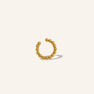 Bubble Gold Earcuff