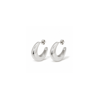 Andreina silver hoops 💧