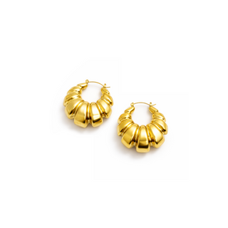 Chunky Croissant Hoops
