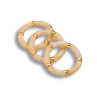 Emily cream bracelets 💧