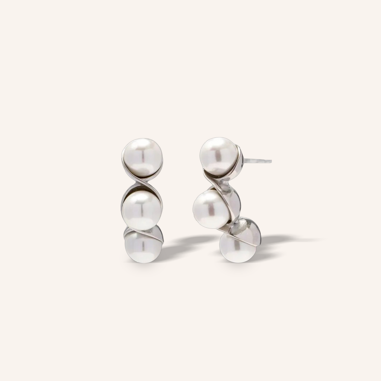 Madison silver earrings