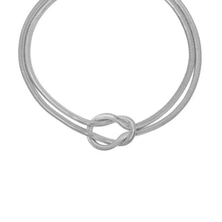 Monica silver necklace 💧