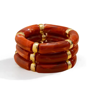 Emily red bracelets 💧