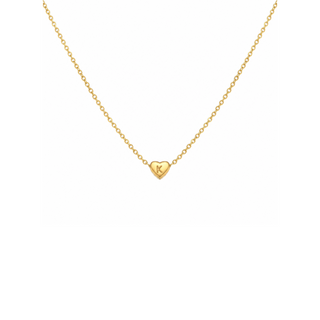 Heart Initial necklace 💧