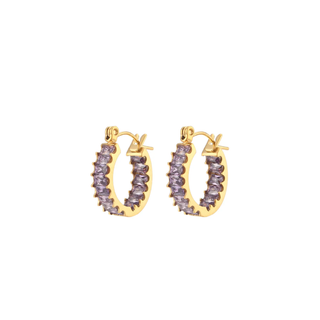 Frida purple hoops 💧