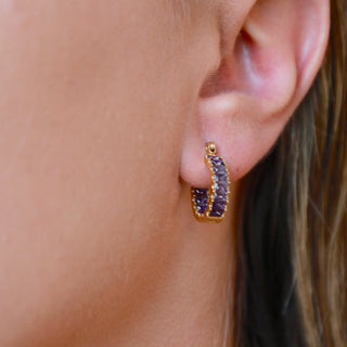 Frida purple hoops 💧