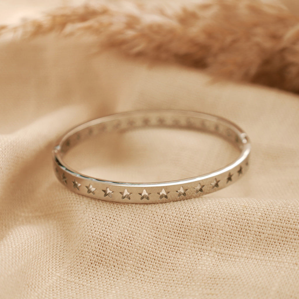 Multi star silver bracelet 💧