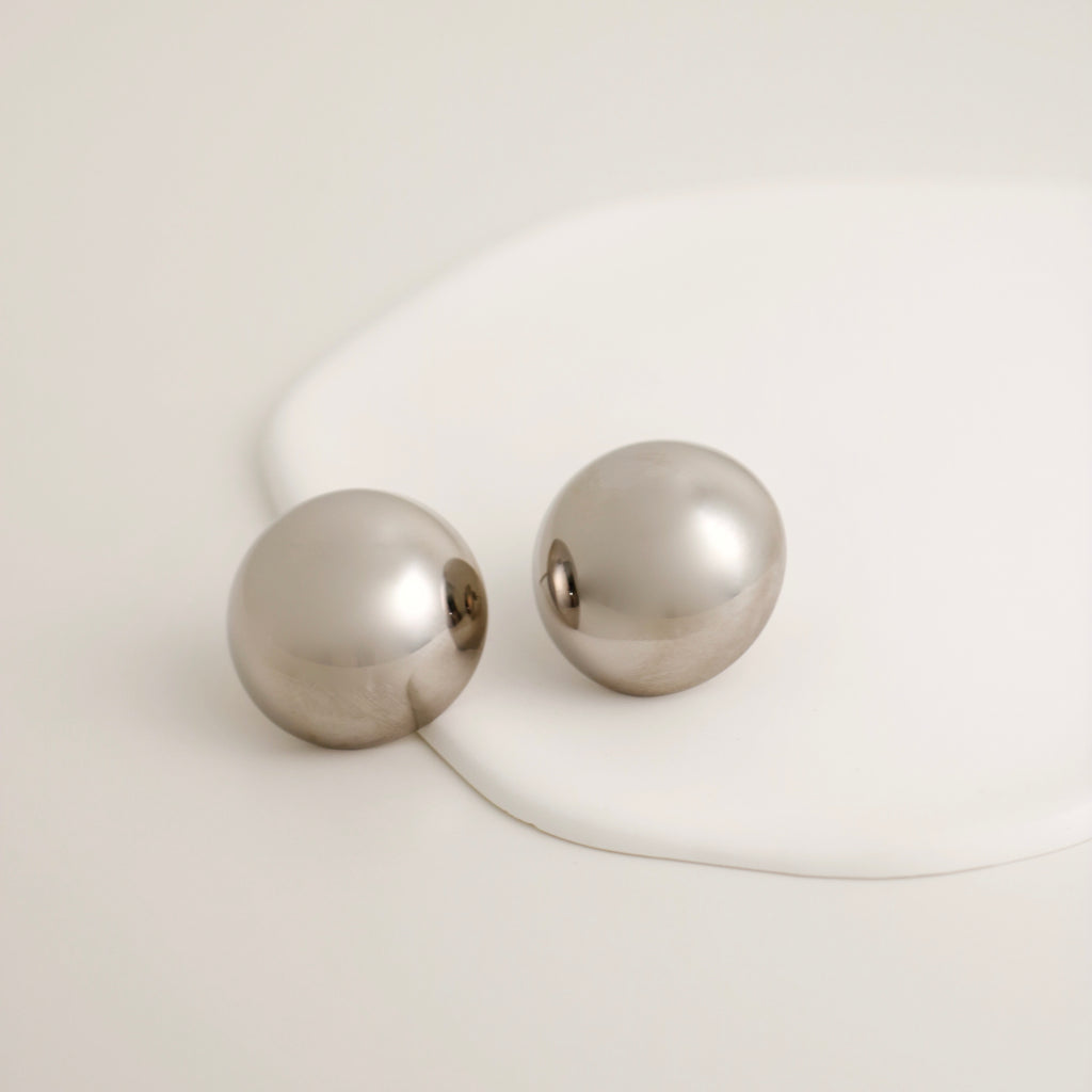 Maia silver earrings 💧