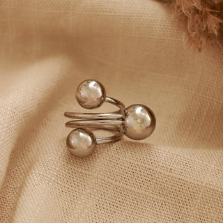 Ashley silver ring 💧