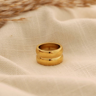 Carmen gold ring 💧