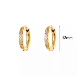 Emma mini hoops 12mm