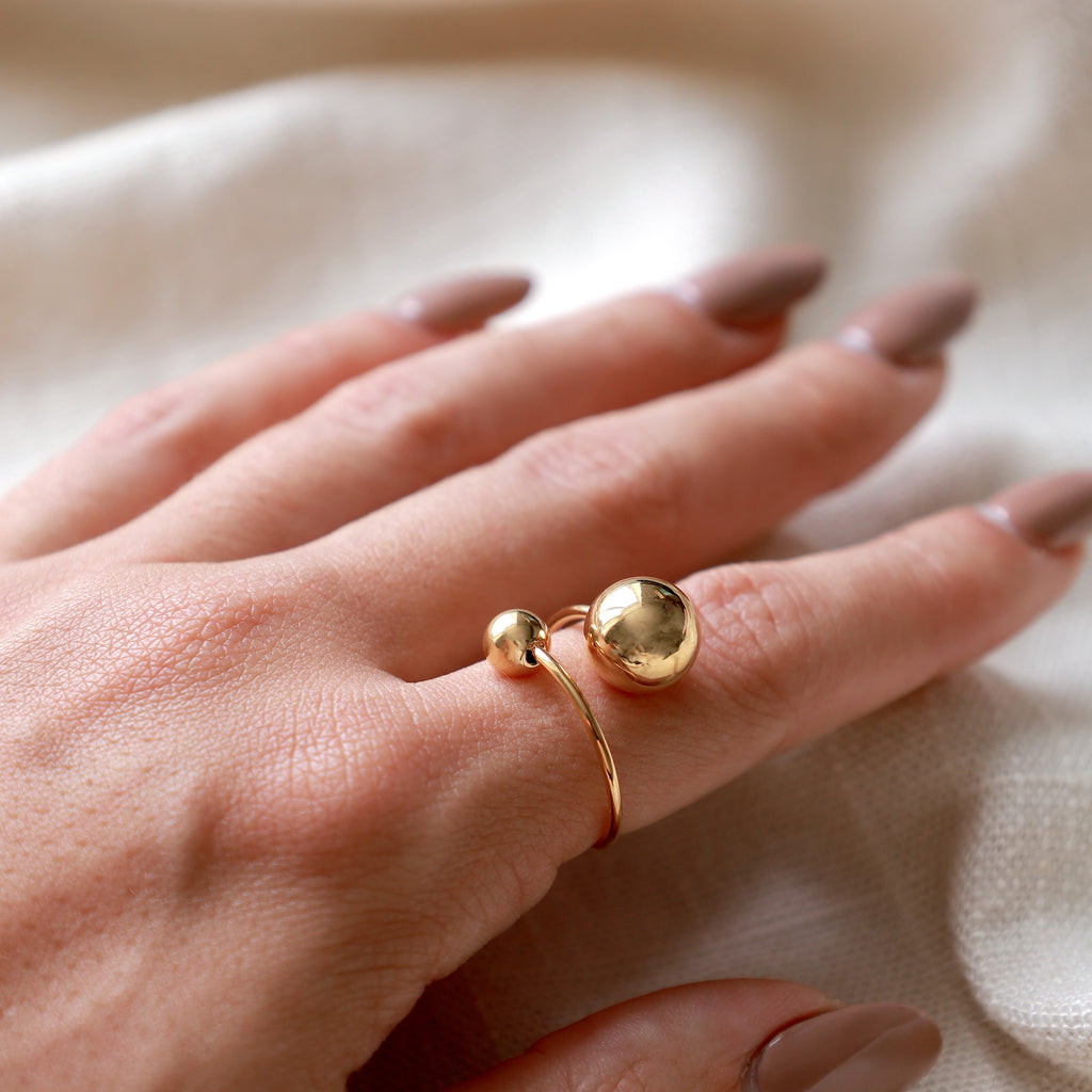 Sarah gold ring 💧