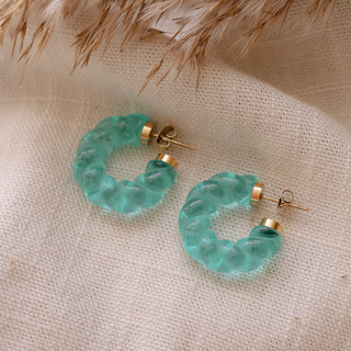 Mylah blue hoops 💧