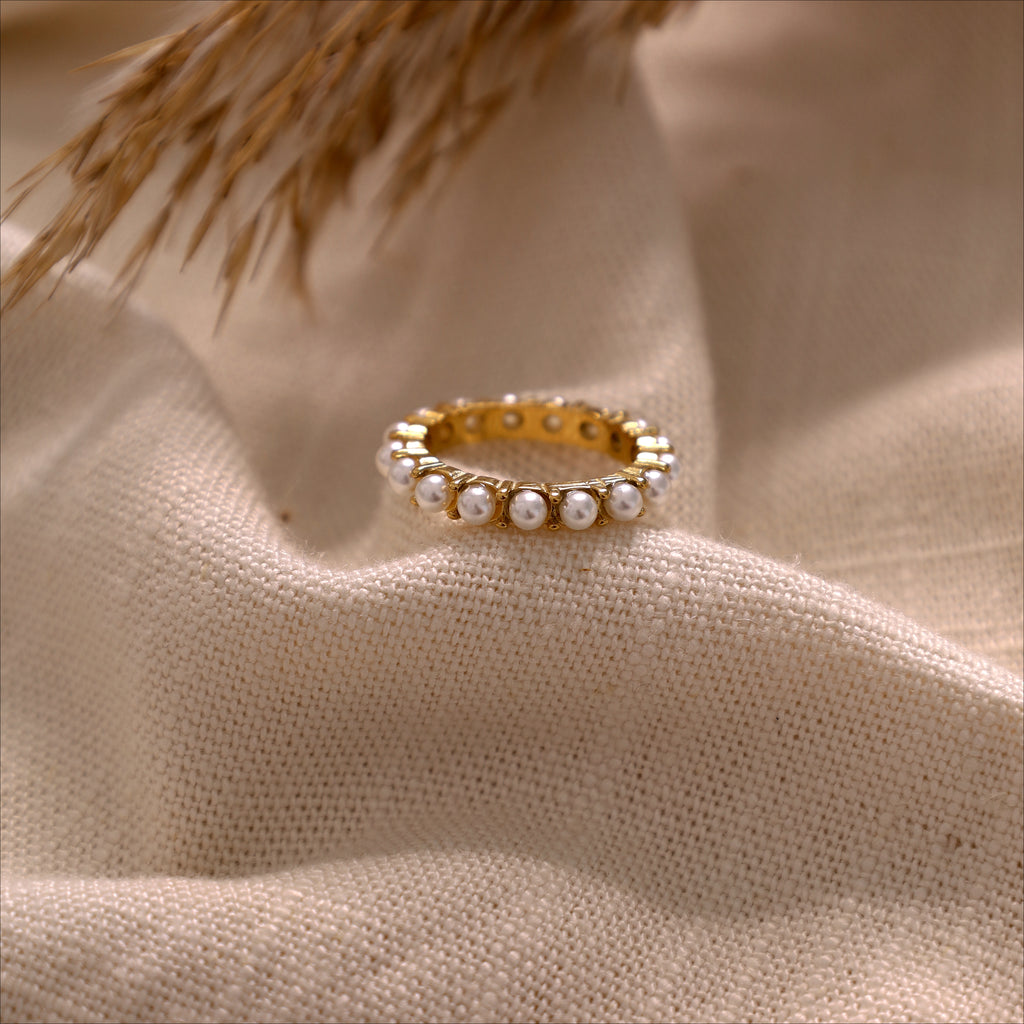 Rina pearls ring 💧