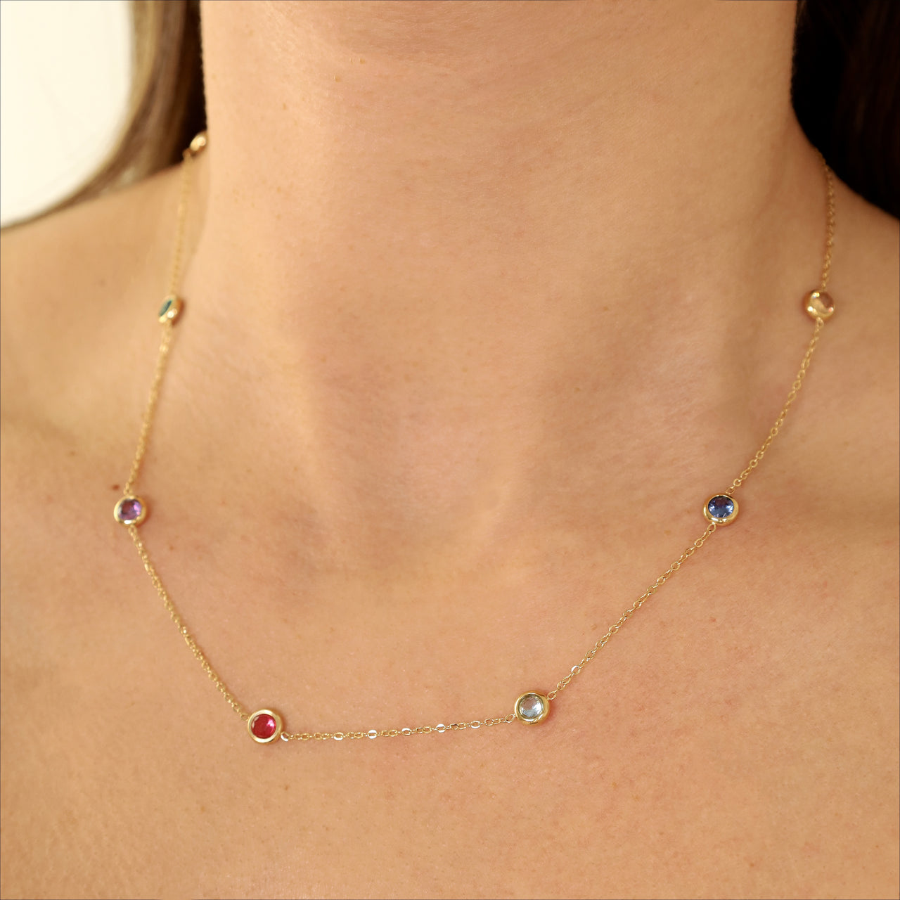 Amelia color necklace