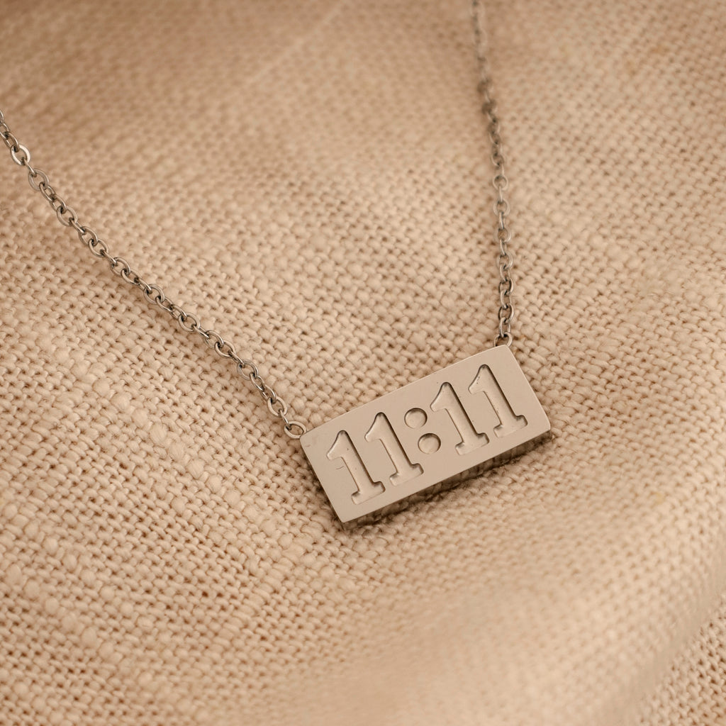 Make a wish silver Necklace 💧